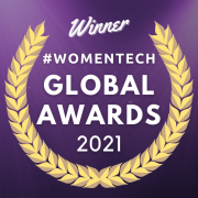 Women in Tech Awards 2021 Winner Women in Tech Awards 2021 Winner