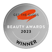 Get The Gloss Beauty Awards 2023 Silver Badge Get The Gloss Beauty Awards 2023 Silver Badge